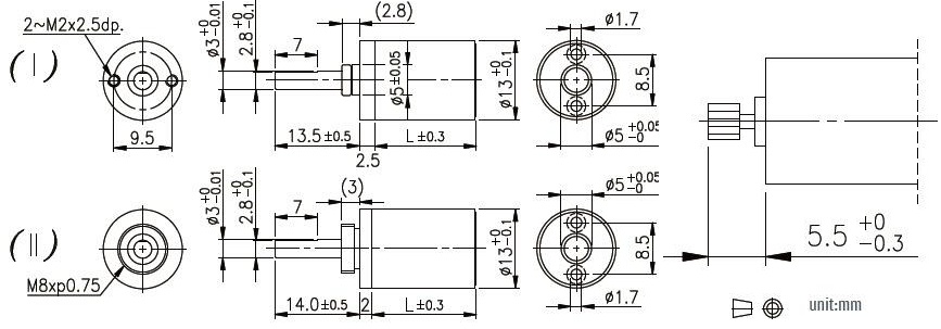 13mm Planetary gearbox 