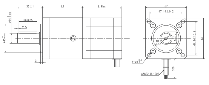 Stepper Curtain Roller 3D Printed Reducer Motor