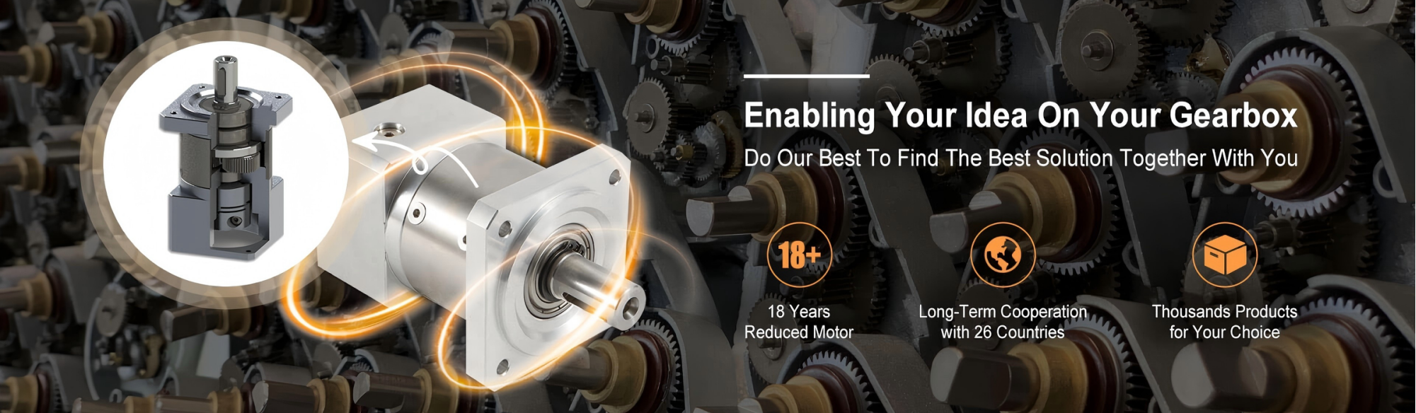 high precision planetary gearbox