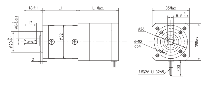 Stepper Sewing Machine Gear Motor